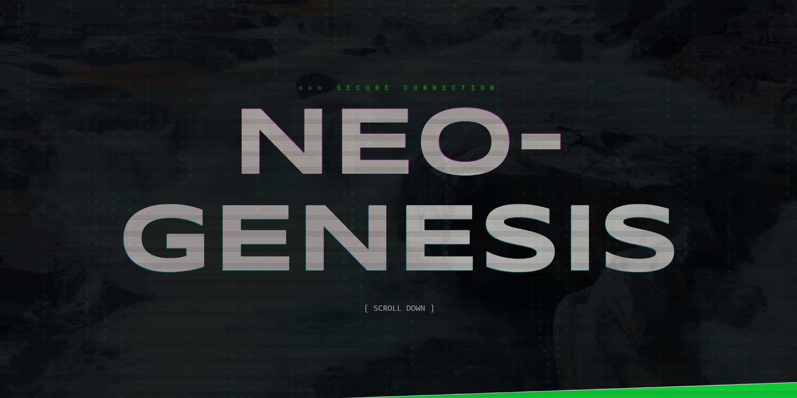 Иммерсивный скролл-теллинг «NEO-GENESIS»